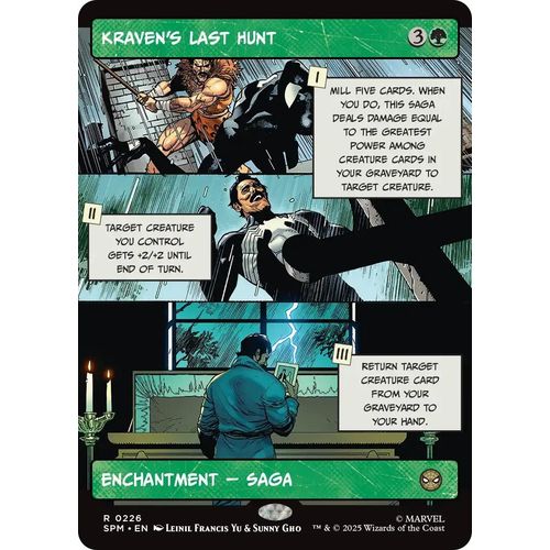 Kraven's Last Hunt (Borderless) (226) (Marvel's Spider - Man) - PokéBox Australia