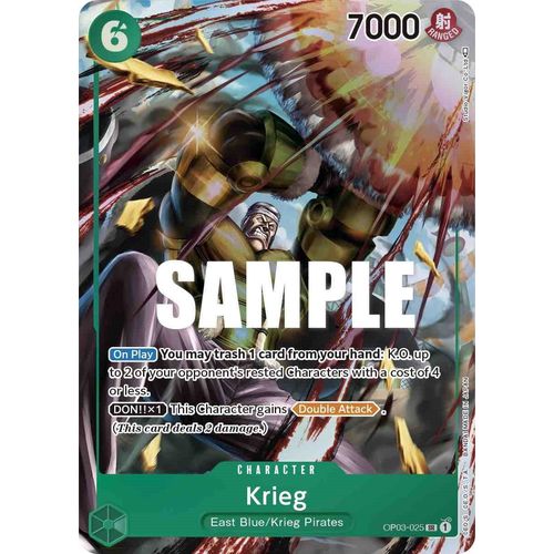 Krieg (Alternate Art) (OP03 - 025) [Pillars of Strength] - PokéBox Australia