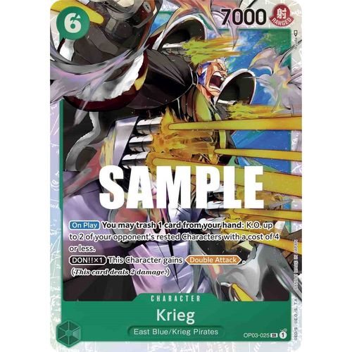Krieg (OP03 - 025) [Pillars of Strength] - PokéBox Australia