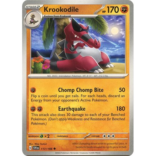 Krookodile (117/198) [SV01: Scarlet & Violet Base Set] - PokéBox Australia