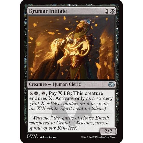 Krumar Initiate (84) (Tarkir: Dragonstorm) - PokéBox Australia