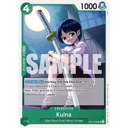 Kuina (OP12 - 026) (Legacy of the Master) - PokéBox Australia