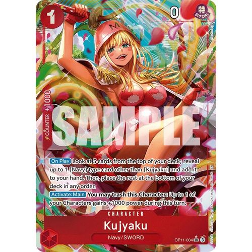 Kujyaku (Alternate Art) (OP11 - 004) [A Fist of Divine Speed] - PokéBox Australia