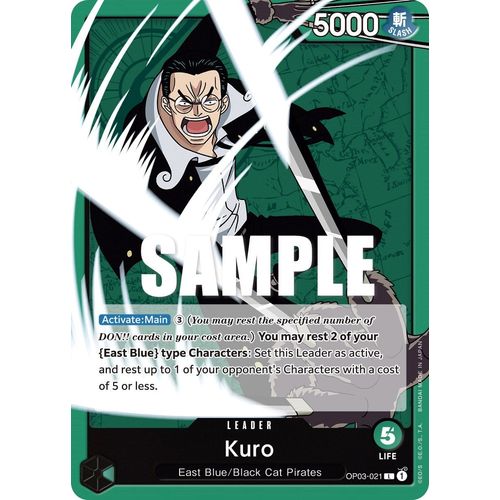Kuro (OP03 - 021) [Pillars of Strength] - PokéBox Australia