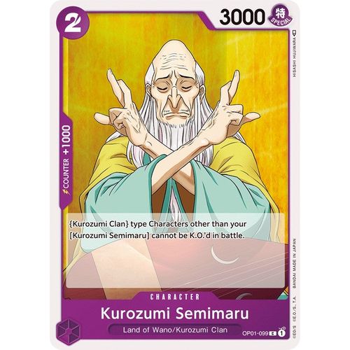 Kurozumi Semimaru (OP01 - 099) [Romance Dawn] - PokéBox Australia