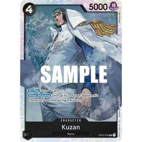 Kuzan (096) (OP02 - 096) [Paramount War] - PokéBox Australia