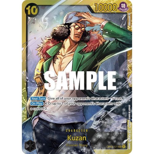 Kuzan (121) (OP02 - 121) [Paramount War] - PokéBox Australia