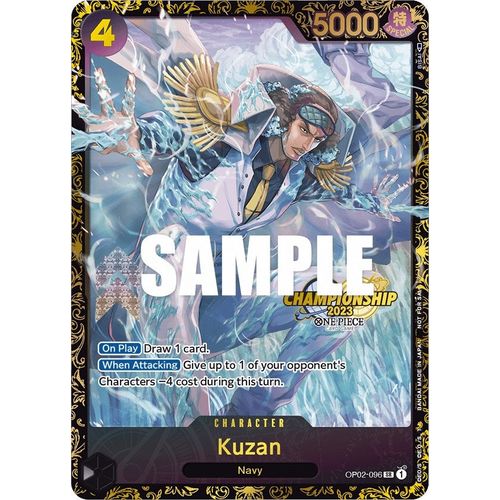 Kuzan (Championship 2023) (OP02 - 096) [One Piece Promotion Cards] - PokéBox Australia