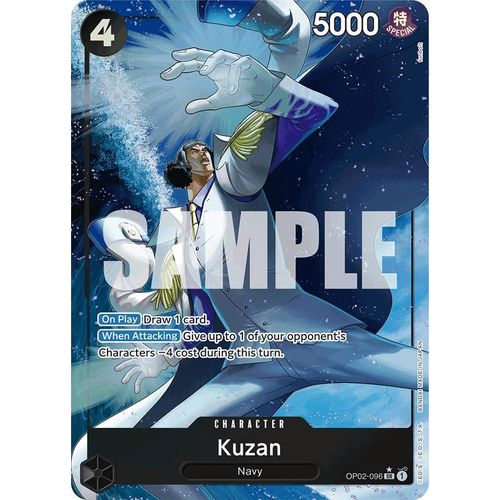 Kuzan (OP02 - 096) (Alternate Art) (OP02 - 096) [Premium Booster - The Best - ] - PokéBox Australia