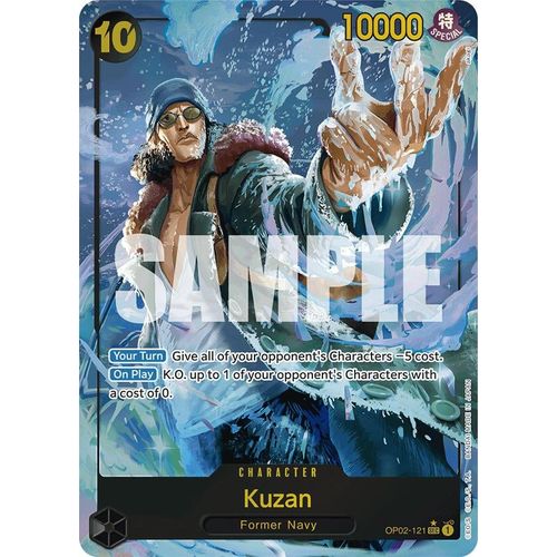 Kuzan (OP02 - 121) (Alternate Art) (OP02 - 121) [Premium Booster - The Best - ] - PokéBox Australia