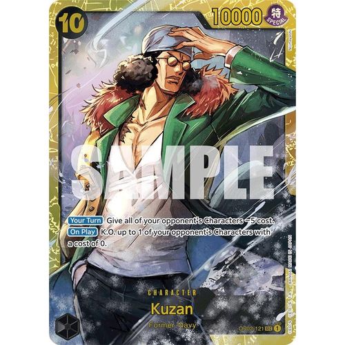 Kuzan (OP02 - 121) (Reprint) (OP02 - 121) [Premium Booster - The Best - ] - PokéBox Australia