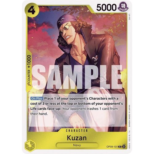 Kuzan (OP09 - 101) [Emperors in the New World] - PokéBox Australia