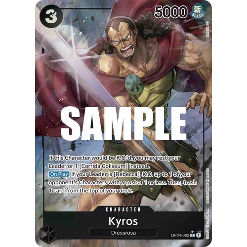 Kyros (Alternate Art) (OP04 - 082) [Kingdoms of Intrigue] - PokéBox Australia