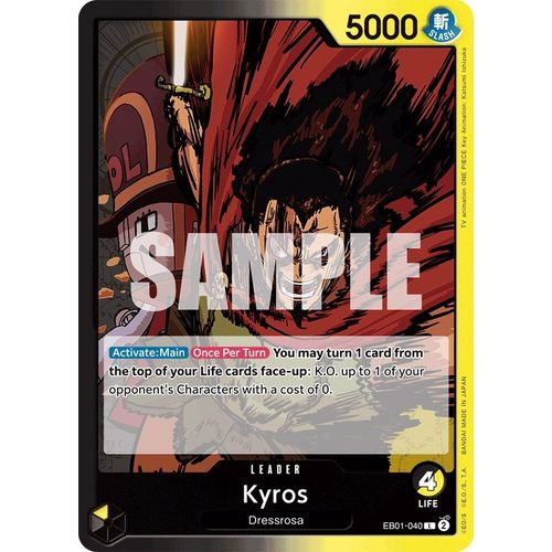 Kyros (EB01 - 040) [Extra Booster: Memorial Collection] - PokéBox Australia