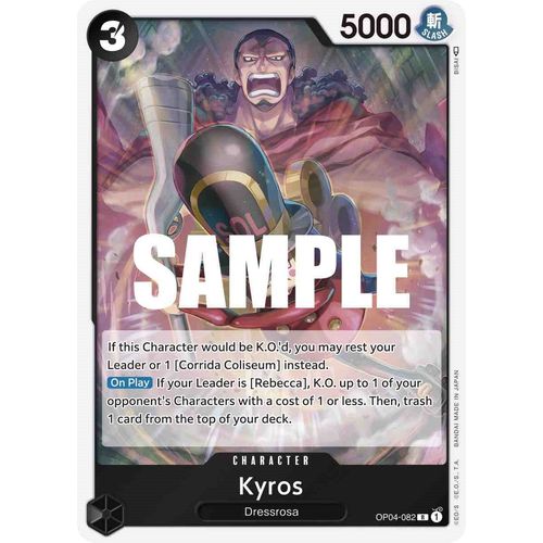 Kyros (OP04 - 082) [Kingdoms of Intrigue] - PokéBox Australia