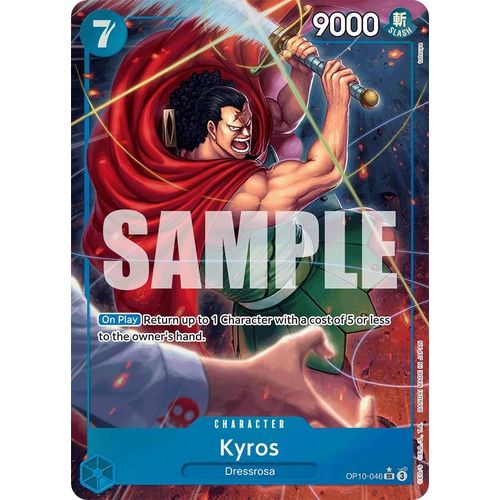 Kyros (Parallel) (OP10 - 046) [Royal Blood] - PokéBox Australia