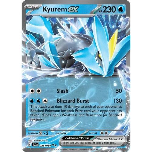 Kyurem ex (028/086) (SV: Black Bolt) - PokéBox Australia