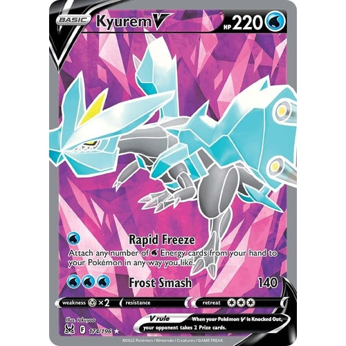 Kyurem V (Full Art) (174/196) (SWSH11: Lost Origin) - PokéBox Australia