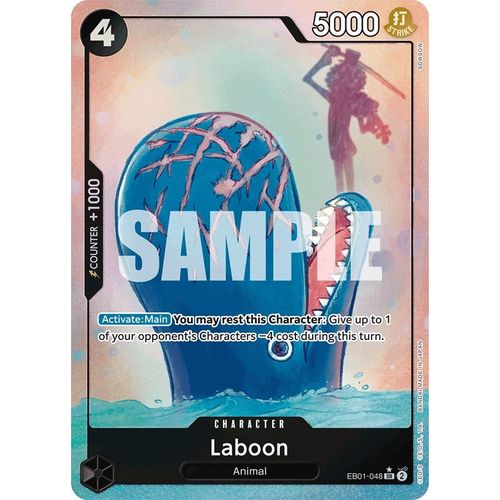 Laboon (048) (Alternate Art) (EB01 - 048) [Extra Booster: Memorial Collection] - PokéBox Australia