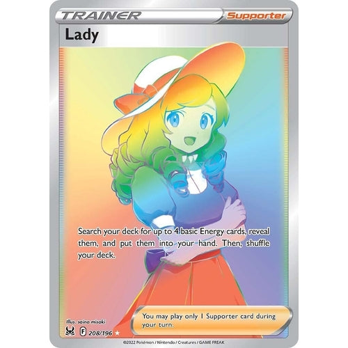 Lady (Secret) (208/196) (SWSH11: Lost Origin) - PokéBox Australia