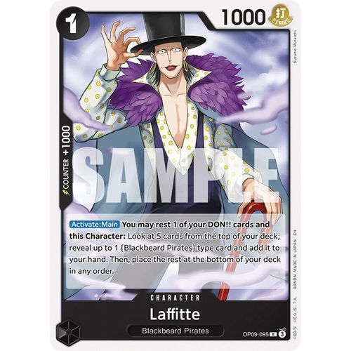 Laffitte (Reprint) (OP09 - 095) [Starter Deck 27: BLACK Marshall.D.Teach] - PokéBox Australia