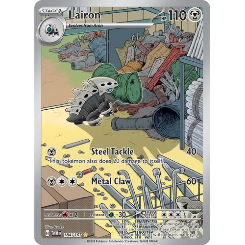 Lairon (184/167) [SV06: Twilight Masquerade] - PokéBox Australia