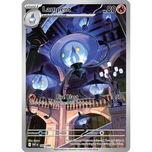 Lampent (102/086) (SV: White Flare) - PokéBox Australia