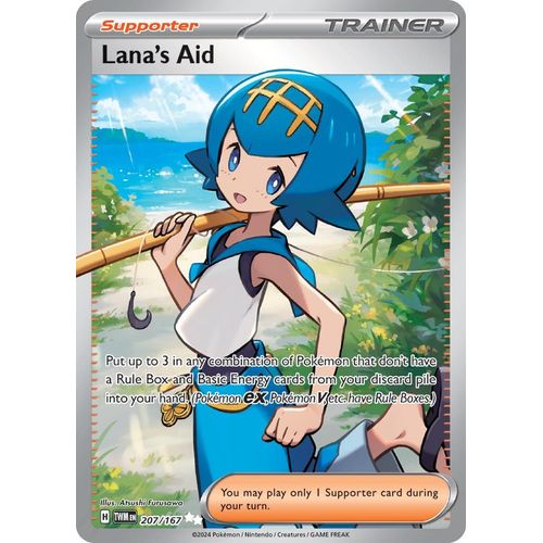 Lana's Aid (207/167) [SV06: Twilight Masquerade] - PokéBox Australia