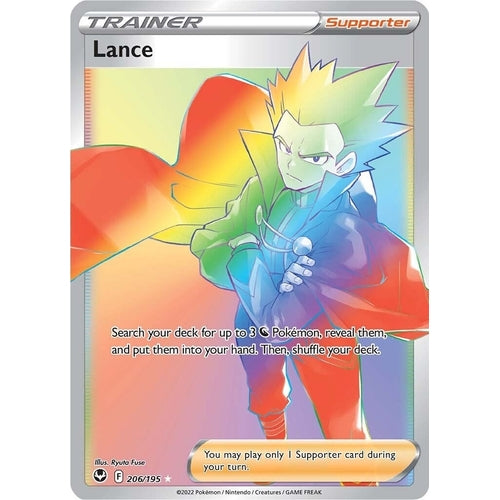 Lance (Secret) (206/195) (SWSH12: Silver Tempest) - PokéBox Australia