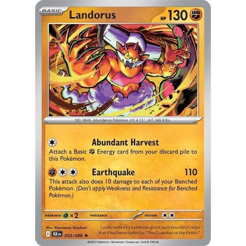 Landorus (053/086) (SV: Black Bolt) - PokéBox Australia