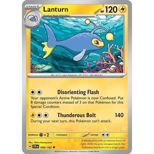 Lanturn (049/142) [SV07: Stellar Crown] - PokéBox Australia