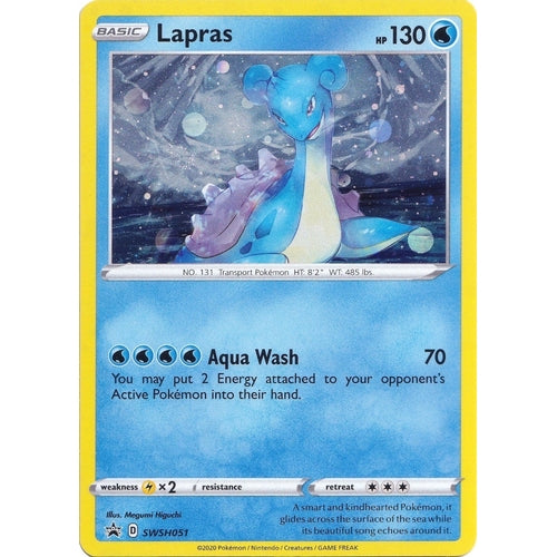 Lapras - SWSH051 (SWSH051) (SWSH: Sword & Shield Promo Cards) - PokéBox Australia