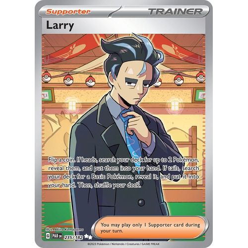 Larry (235/182) [SV04: Paradox Rift] - PokéBox Australia