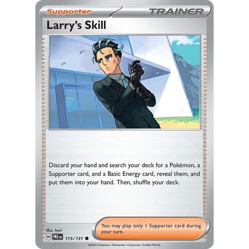 Larry's Skill (115/131) [SV: Prismatic Evolutions] - PokéBox Australia