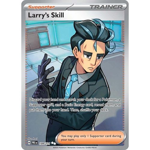 Larry's Skill (139/131) [SV: Prismatic Evolutions] - PokéBox Australia