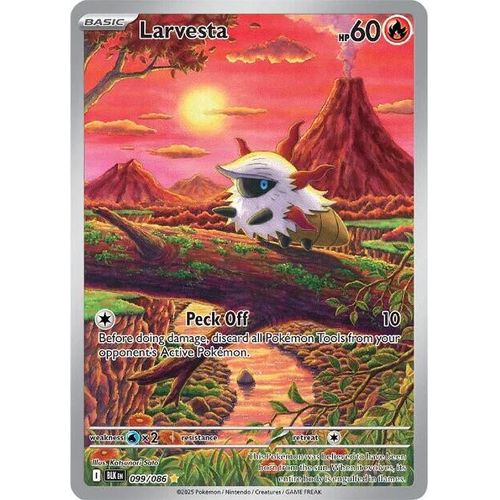 Larvesta (099/086) (SV: Black Bolt) - PokéBox Australia