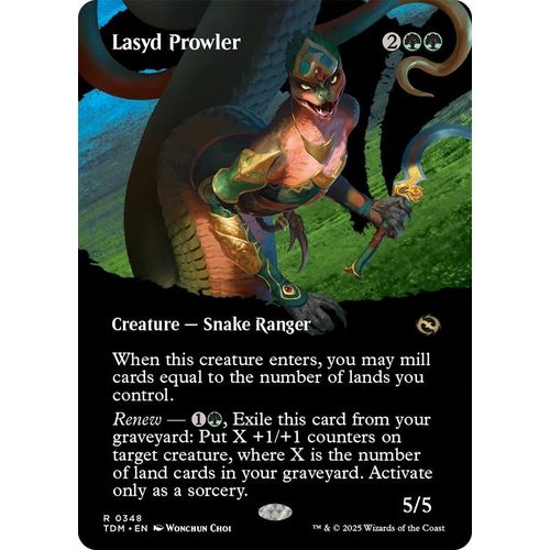 Lasyd Prowler (Borderless) (348) (Tarkir: Dragonstorm) - PokéBox Australia