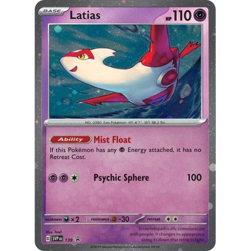 Latias - 139 (Cosmo Holo) (139) (SV: Scarlet & Violet Promo Cards) - PokéBox Australia
