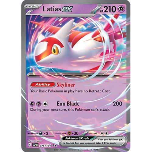 Latias ex (076/191) [SV08: Surging Sparks] - PokéBox Australia