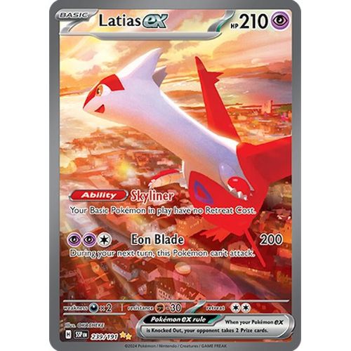 Latias ex (239/191) [SV08: Surging Sparks] - PokéBox Australia