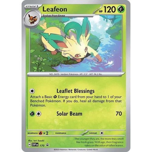 Leafeon - 170 (Cosmos Holo) (170) [SV: Scarlet & Violet Promo Cards] - PokéBox Australia