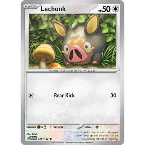 Lechonk (126/142) [SV07: Stellar Crown] - PokéBox Australia