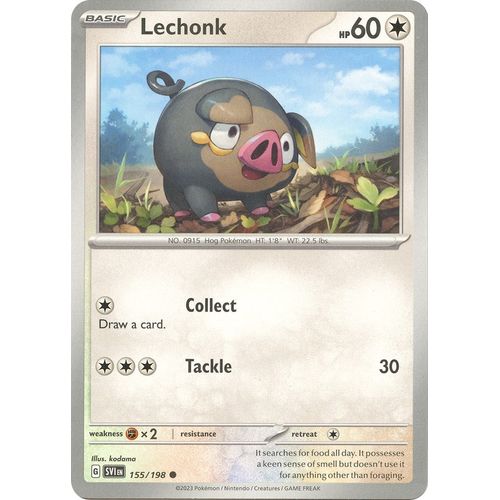 Lechonk (155/198) [SV01: Scarlet & Violet Base Set] - PokéBox Australia