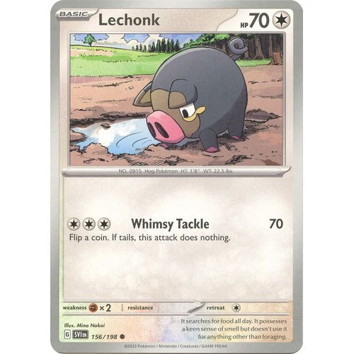 Lechonk (156/198) [SV01: Scarlet & Violet Base Set] - PokéBox Australia