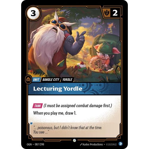 Lecturing Yordle (087/298) (Origins) - PokéBox Australia
