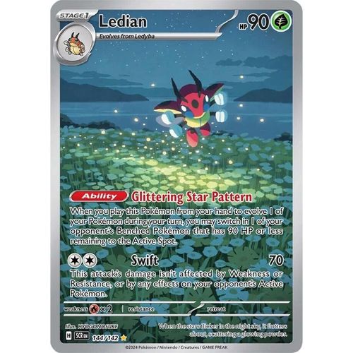 Ledian (144/142) [SV07: Stellar Crown] - PokéBox Australia