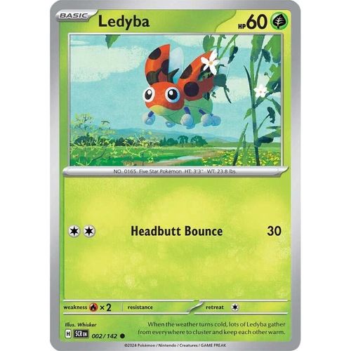 Ledyba (002/142) [SV07: Stellar Crown] - PokéBox Australia