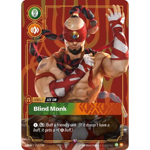 Lee Sin - Blind Monk (257/298) (Origins) - PokéBox Australia