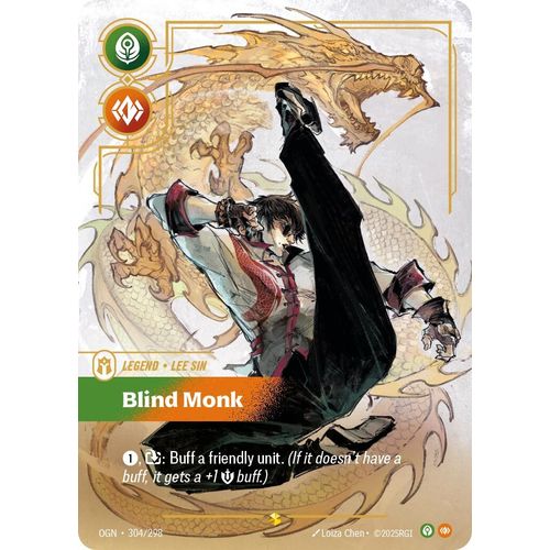 Lee Sin - Blind Monk (Overnumbered) (304/298) (Origins) - PokéBox Australia