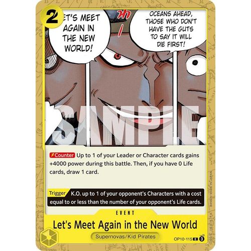 Let's Meet Again in the New World (OP10 - 115) [Royal Blood] - PokéBox Australia